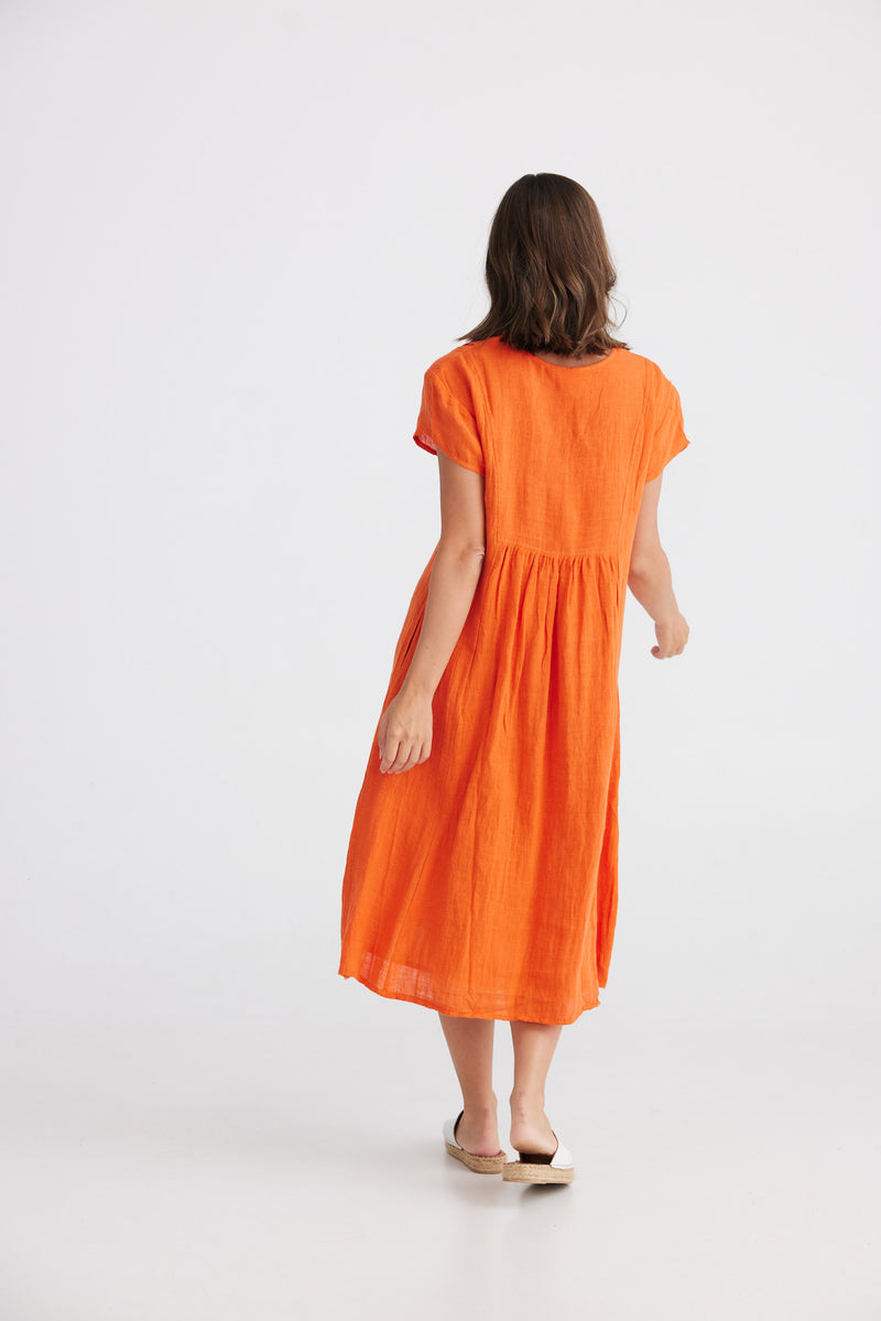 Alfresco Dress - Orangeade