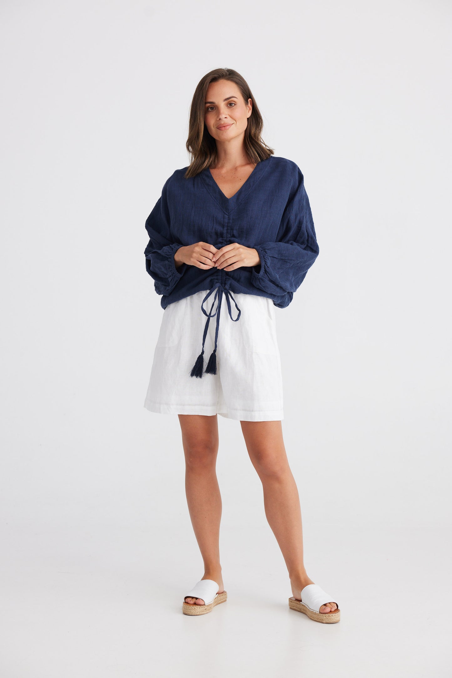 HAPPY HOUR TOP - NAVY