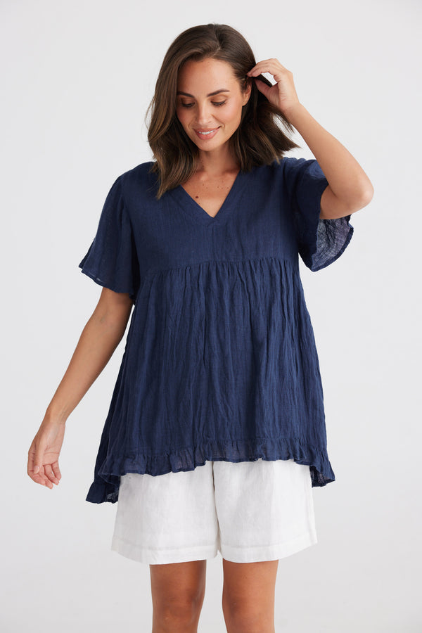 Canary Top - Navy