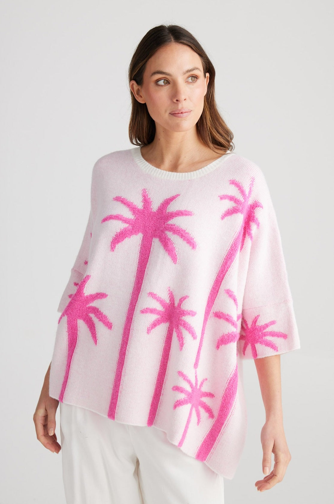 Palm Cove Knit - Pink