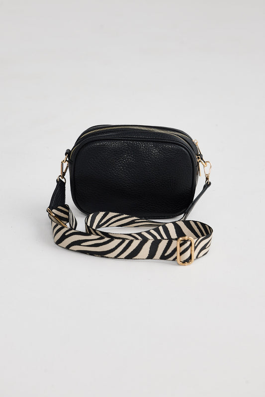 Knightly Crossbody Bag - Black