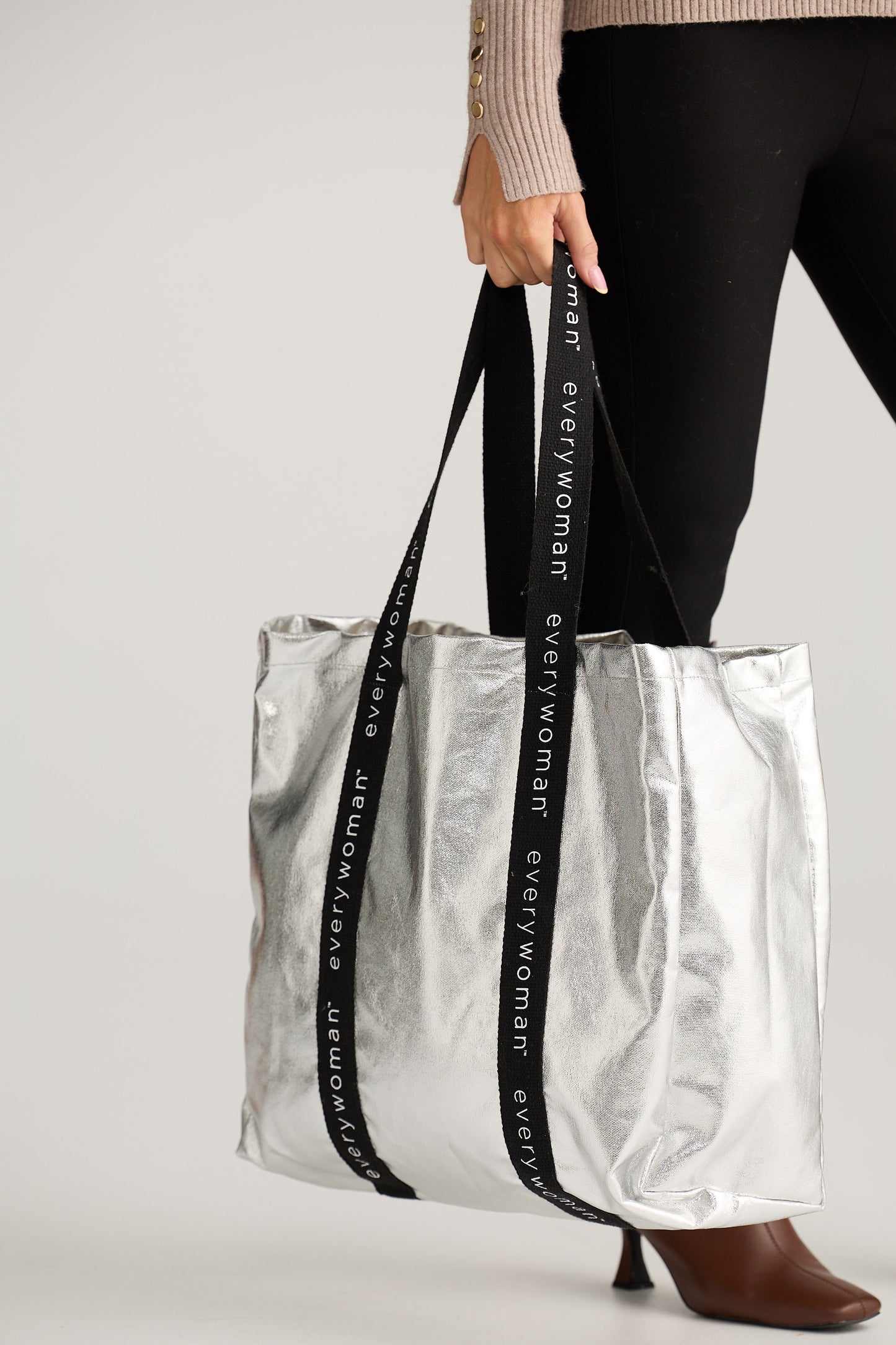 Brave Tote - Silver