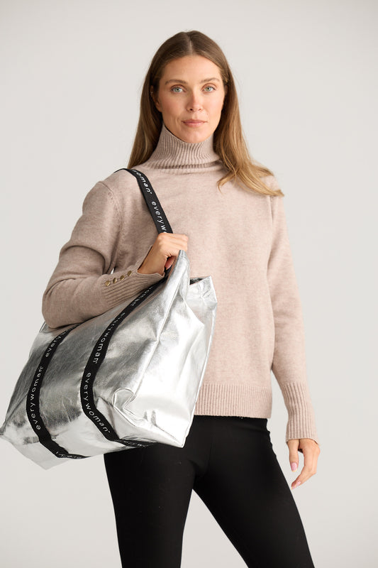 Brave Tote - Silver