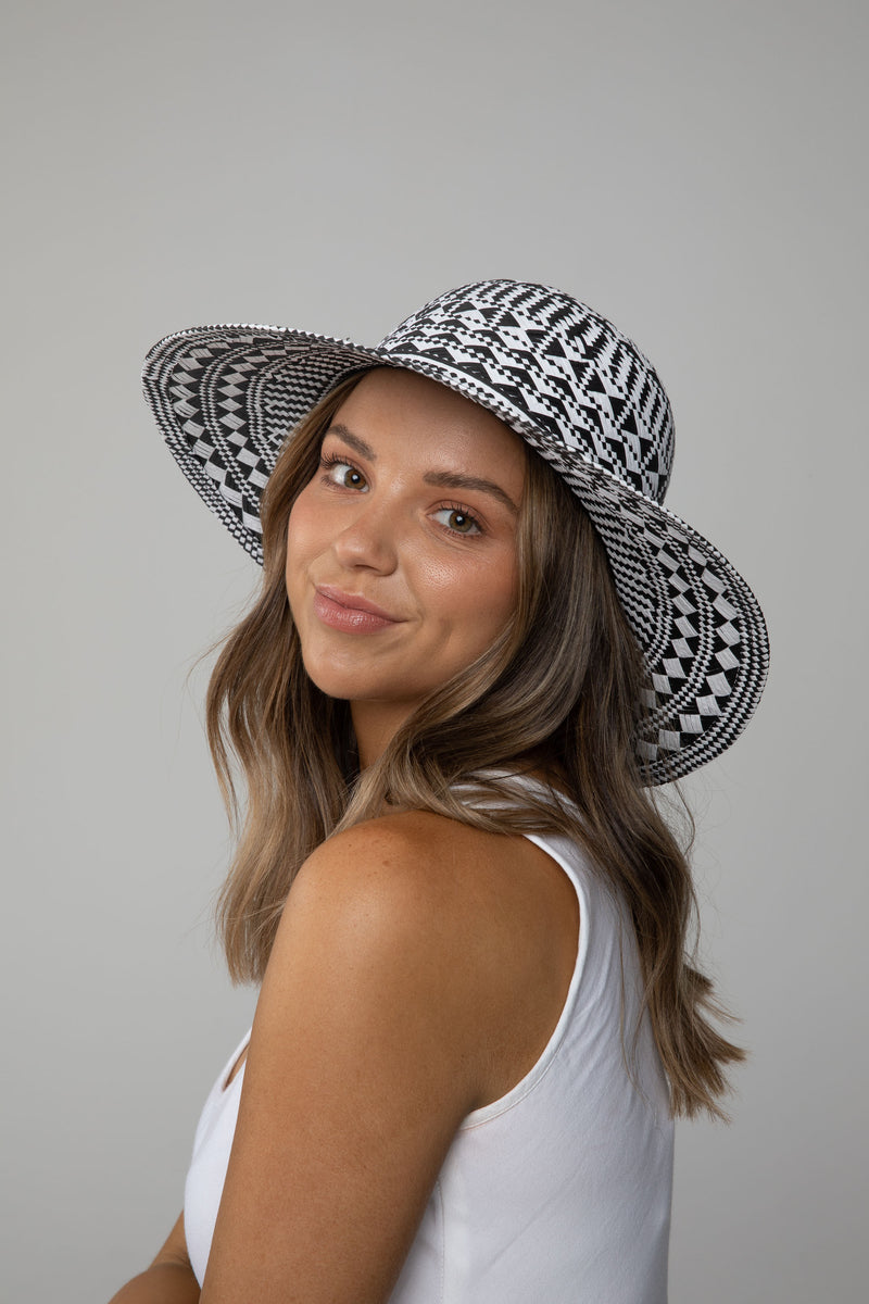 Cable Beach Hat - Black
