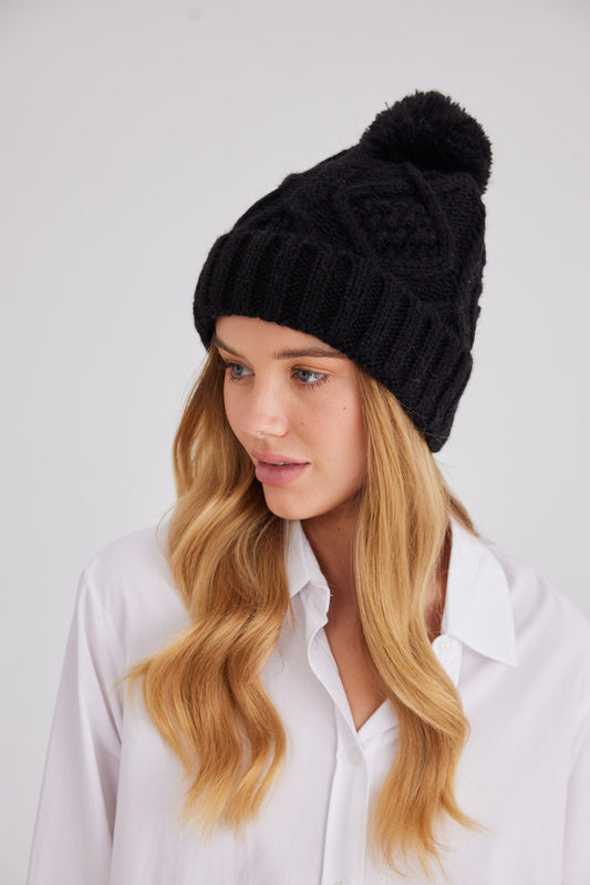 Bora Beanie - Black