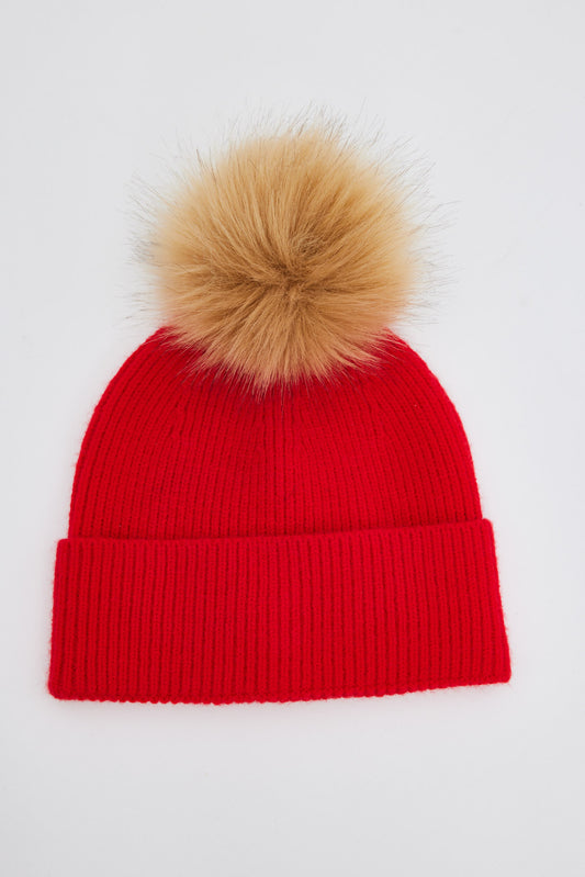 Beach Port Beanie - Ruby