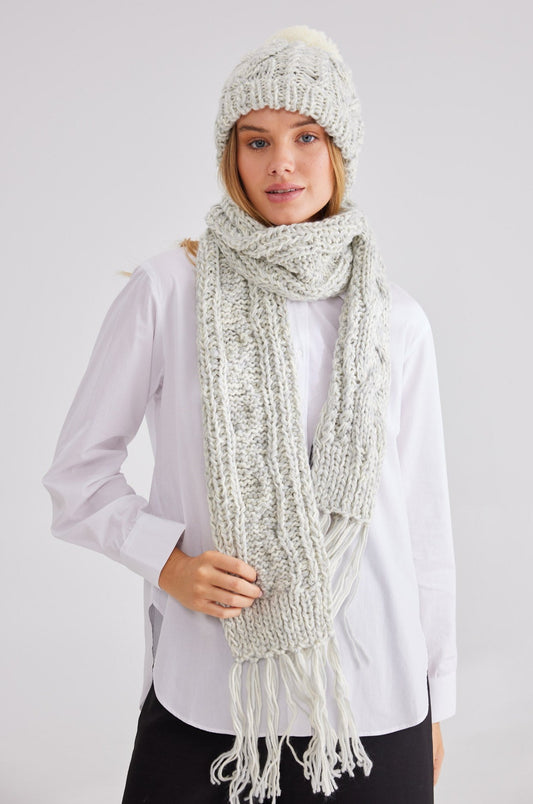 Blizzard Scarf - Grey