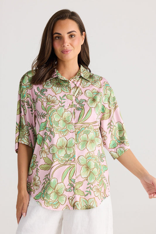 Playa Shirt - Columbian Floral