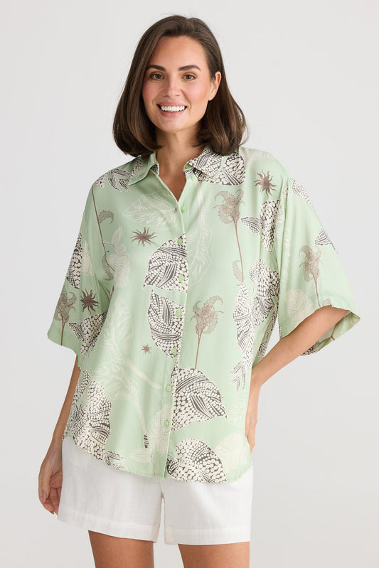 Playa Shirt - Waterlily