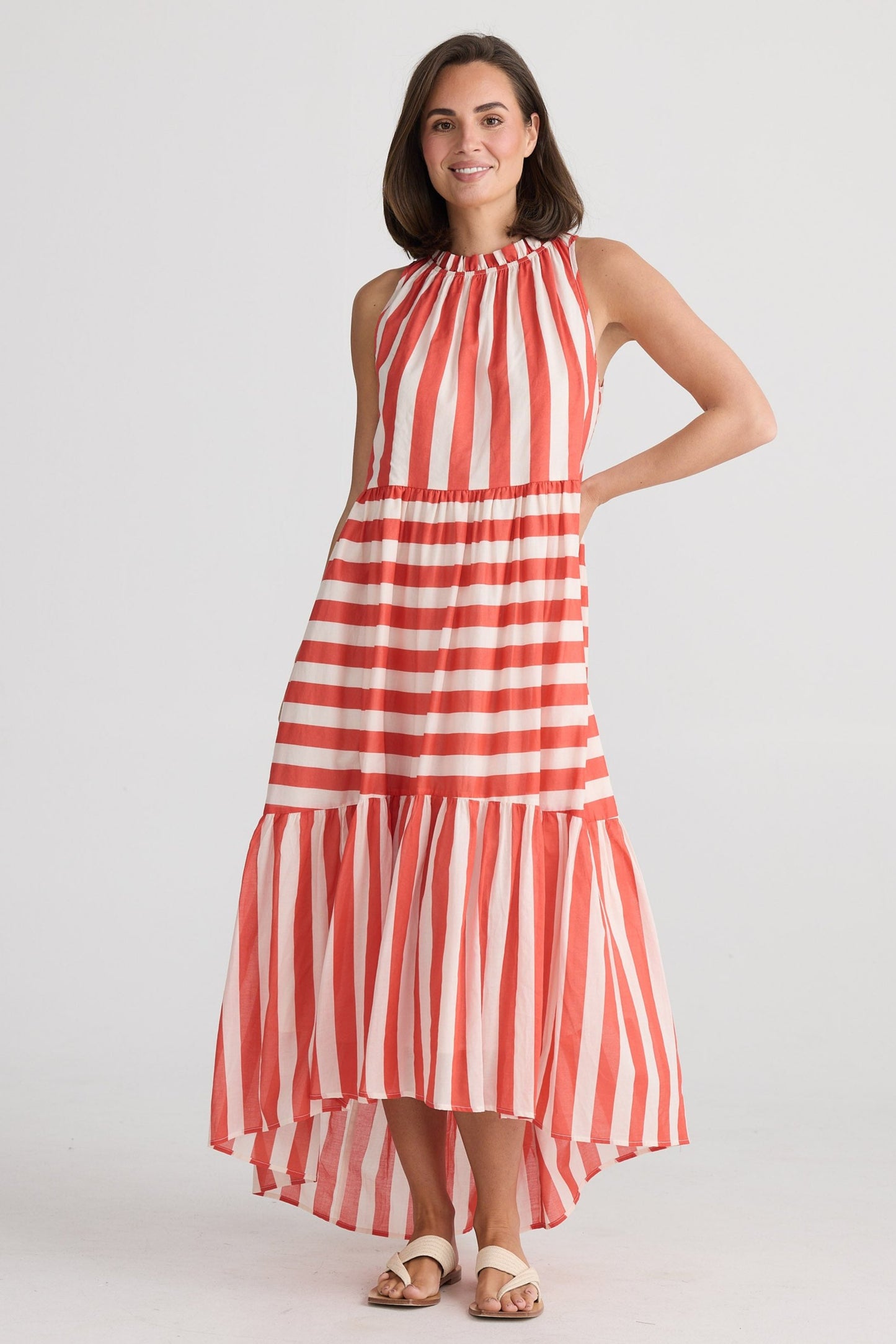 Margot Dress - Noel Stripe