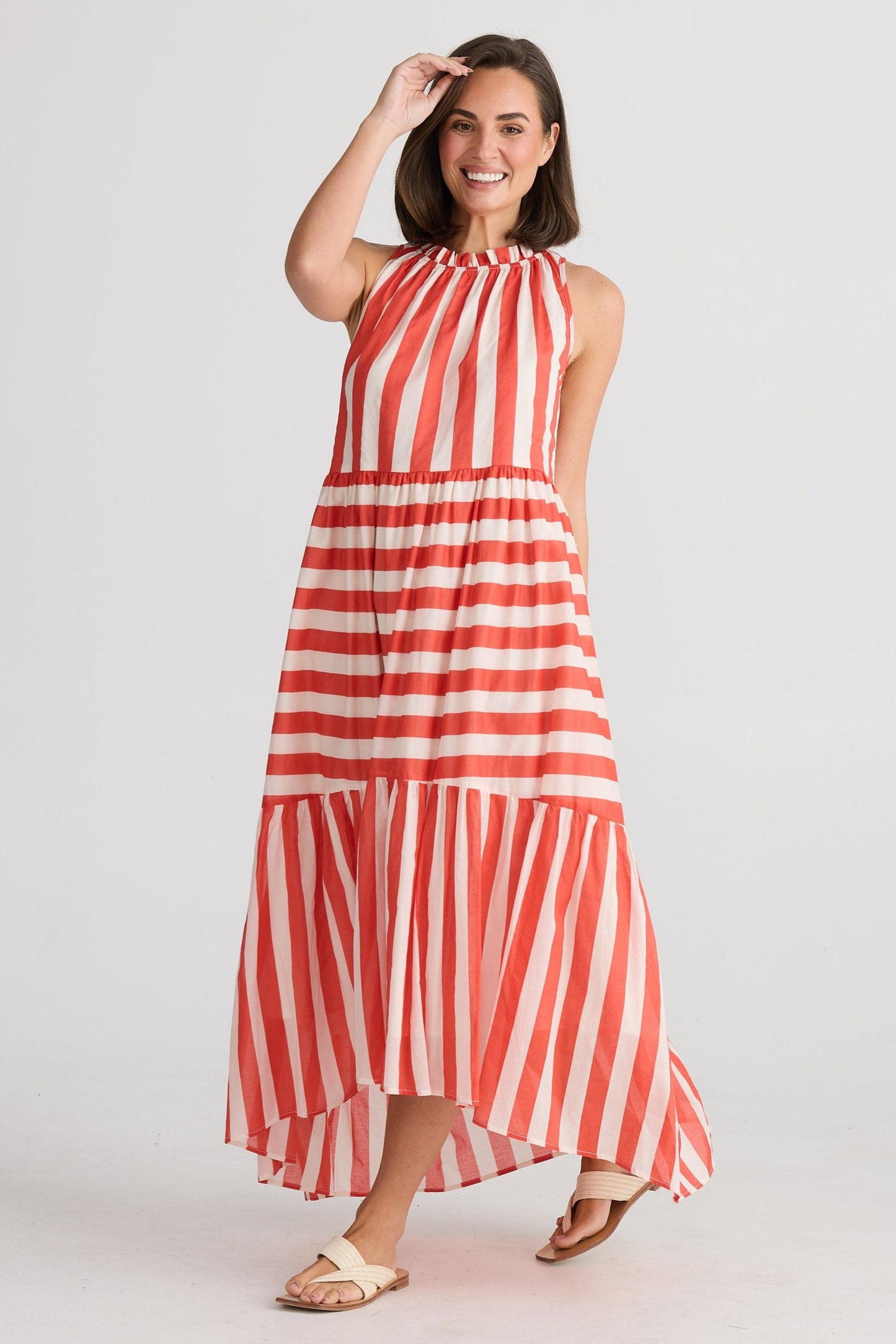 Margot Dress - Noel Stripe