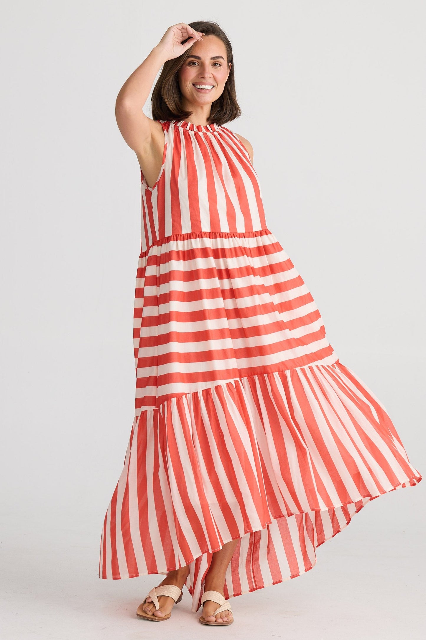 Margot Dress - Noel Stripe