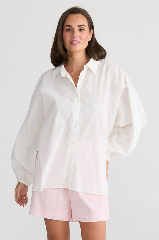 Cliffside Shirt - White