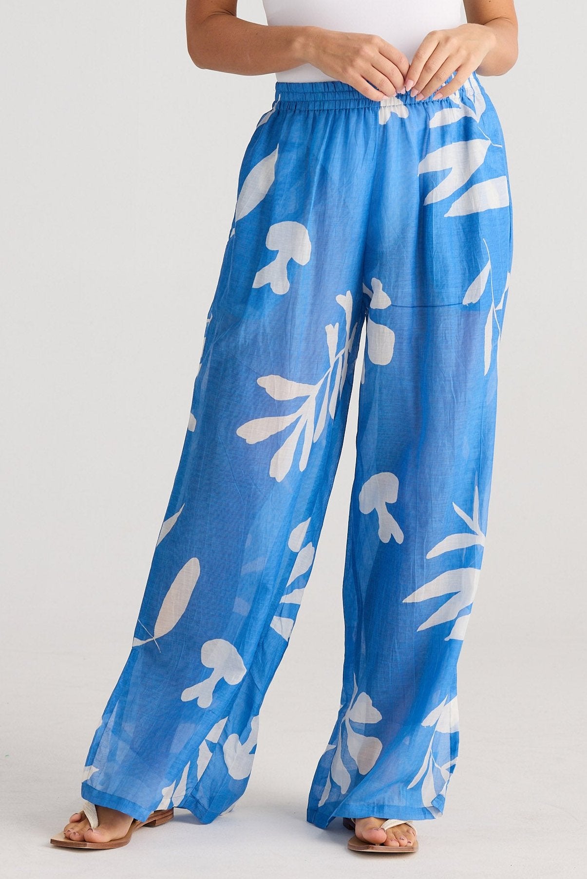 Fly Away Pant - Blue Passion Flower