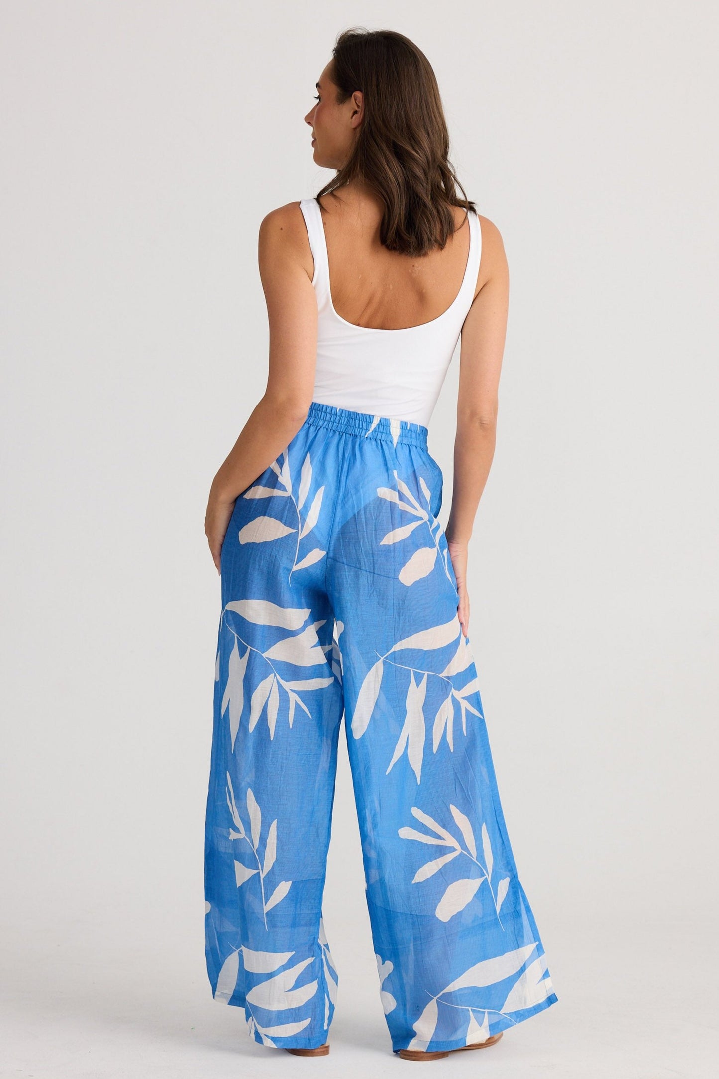 Fly Away Pant - Blue Passion Flower