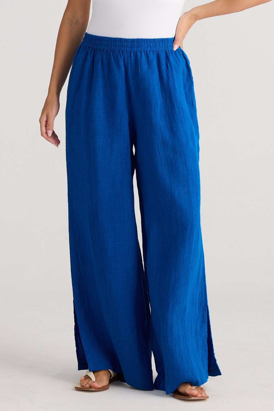 Fly Away Pant - Sapphire Gauze