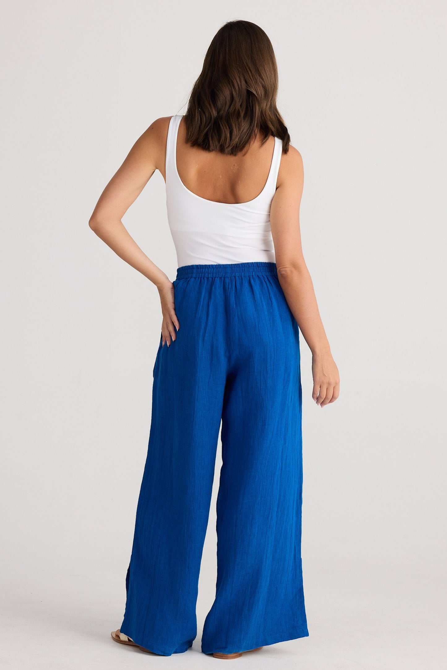 Fly Away Pant - Sapphire Gauze