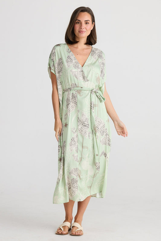 Cayman Dress - Waterlily