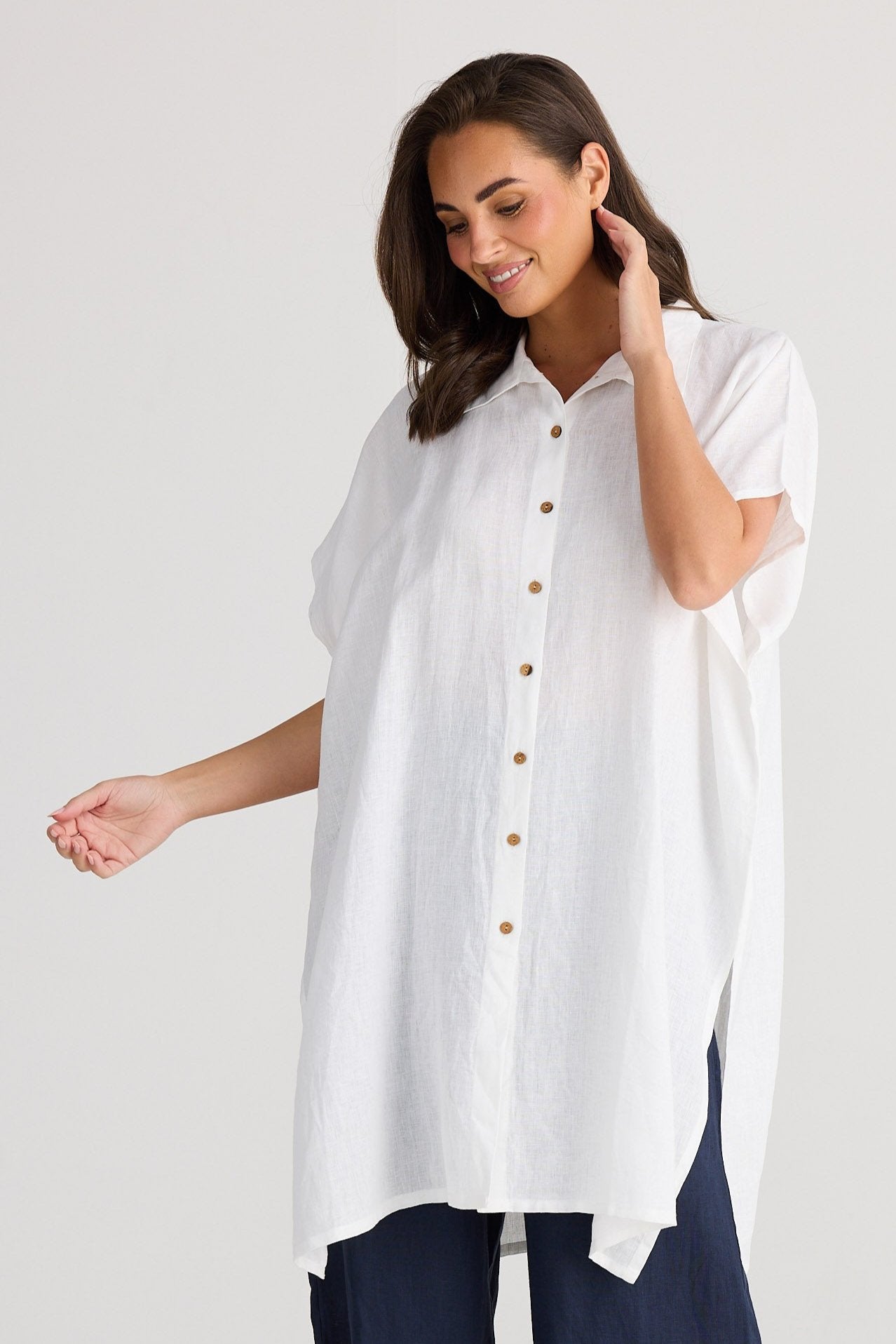 Meander Shirt - White