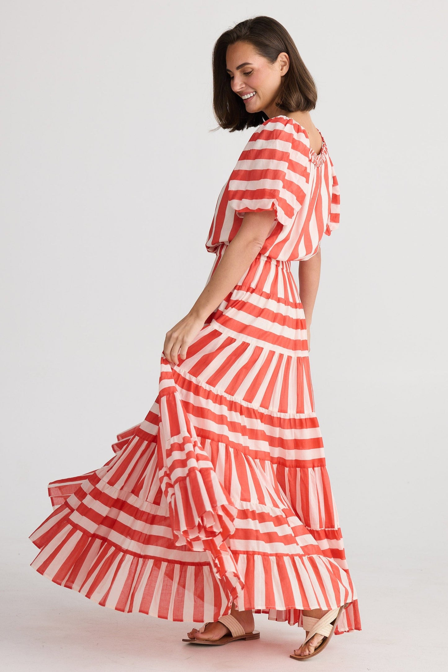 Blossom Skirt - Noel Stripe