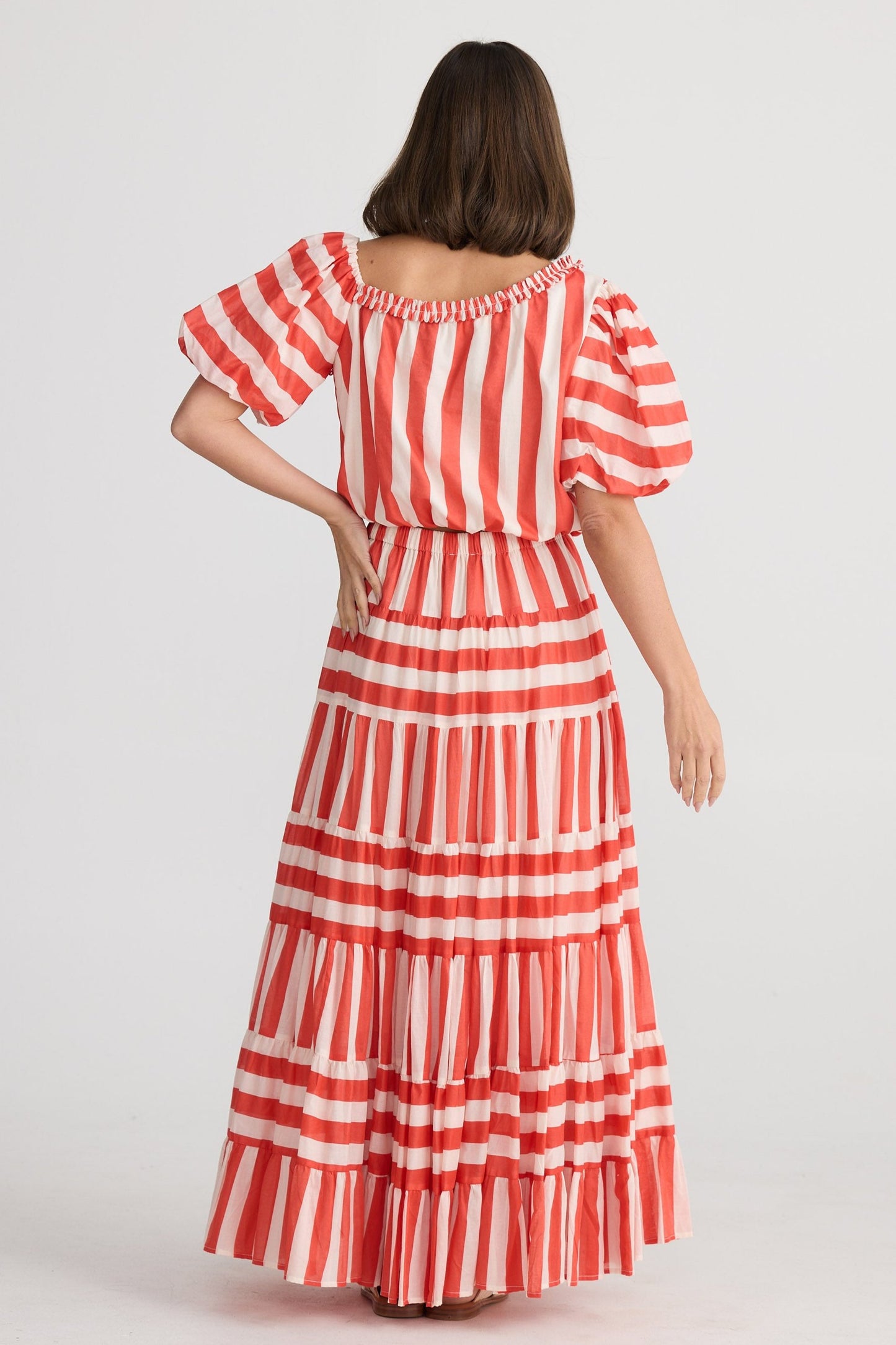 Blossom Skirt - Noel Stripe