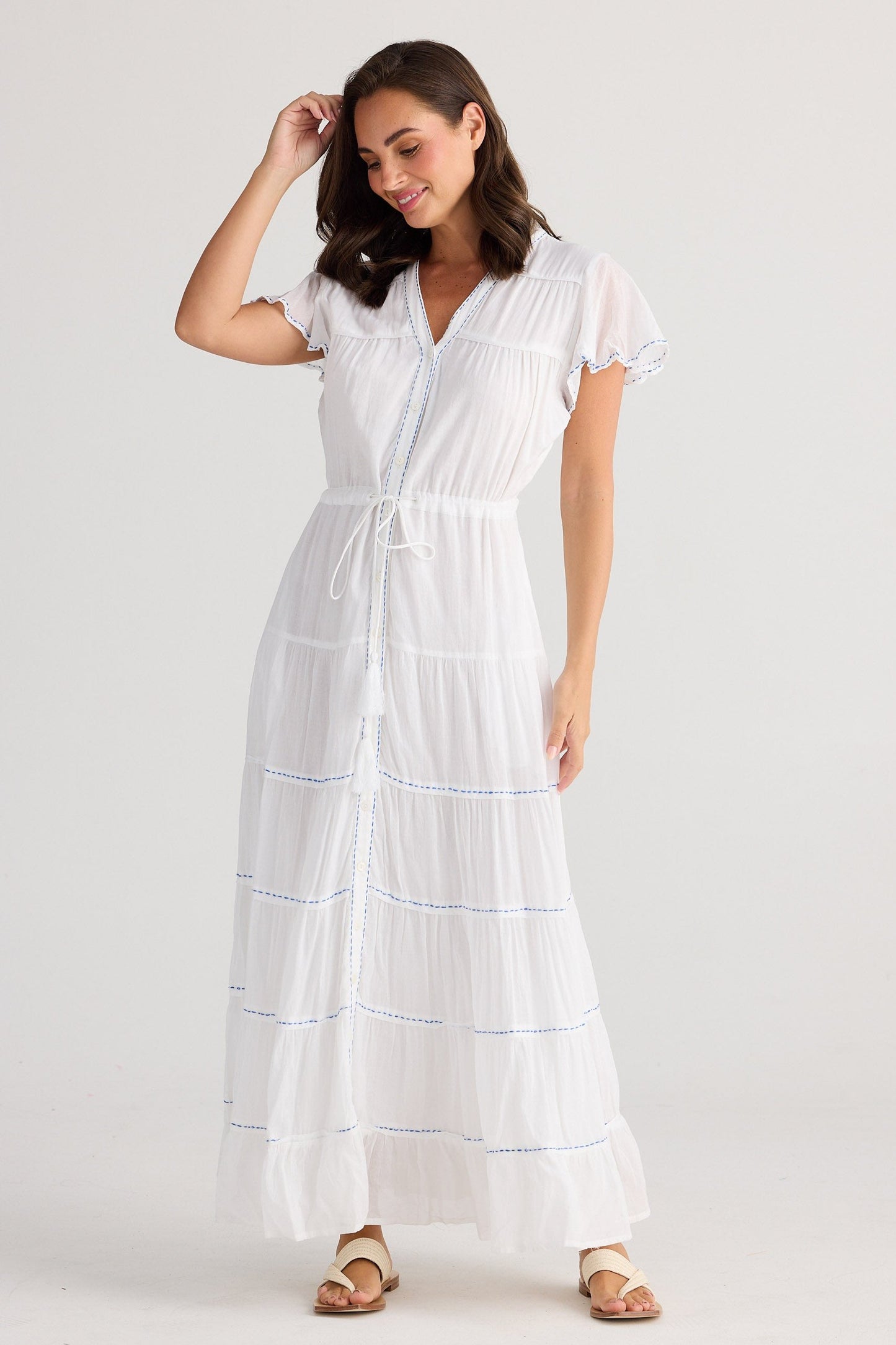 Delilah Dress - White