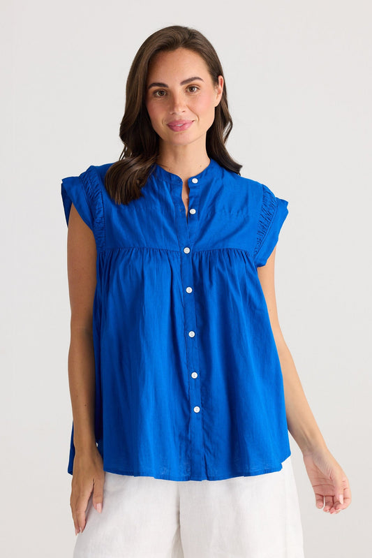 Clementine Top - Sapphire