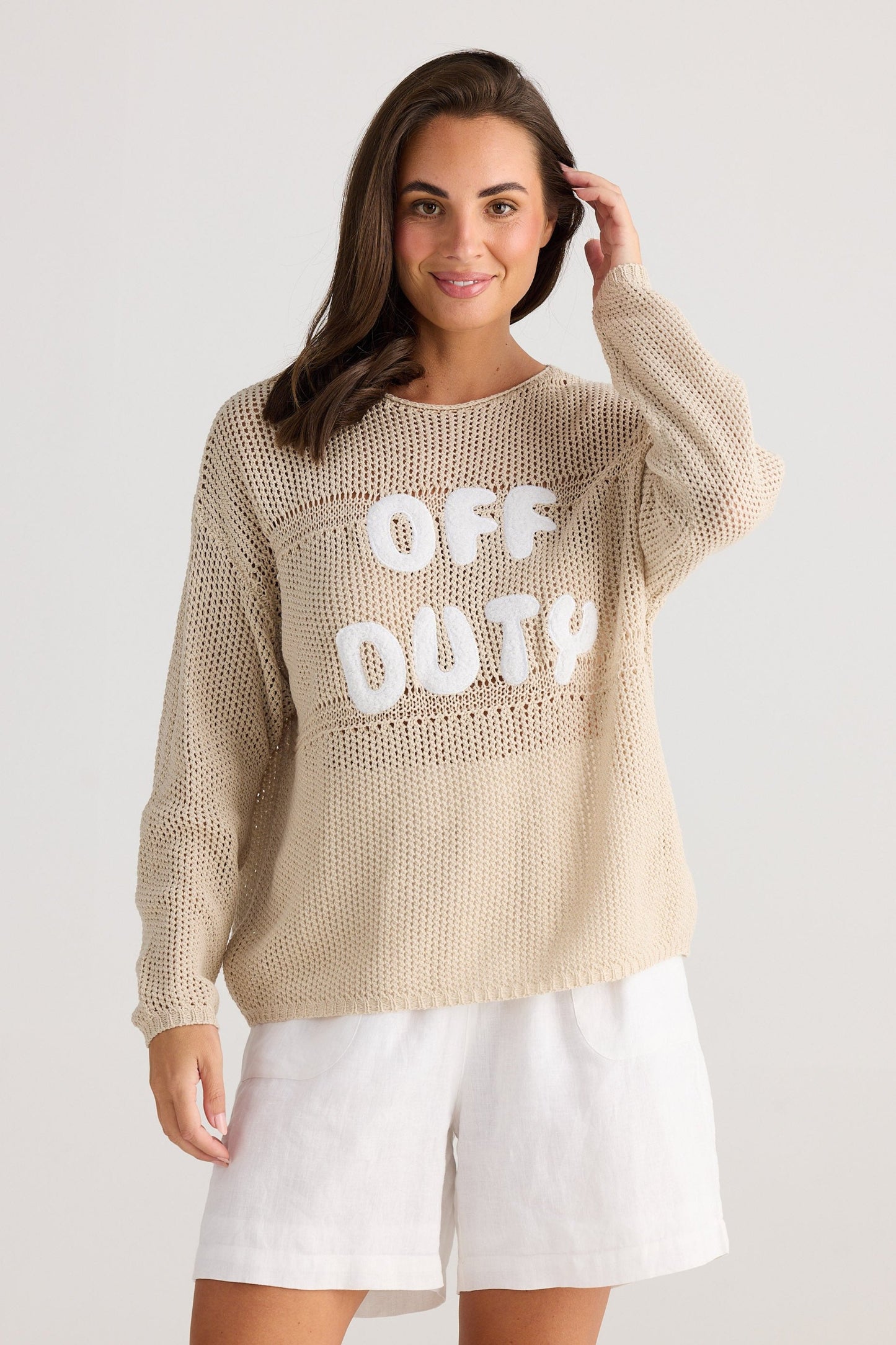 Off Duty Knit - Natural