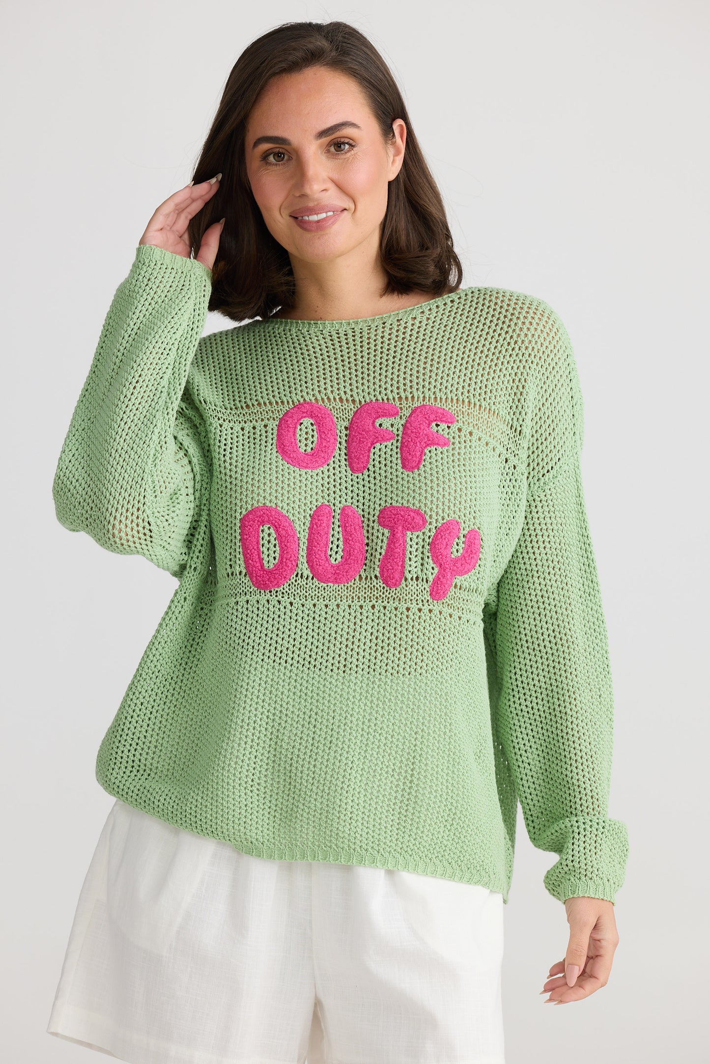 Off Duty Knit - Mint