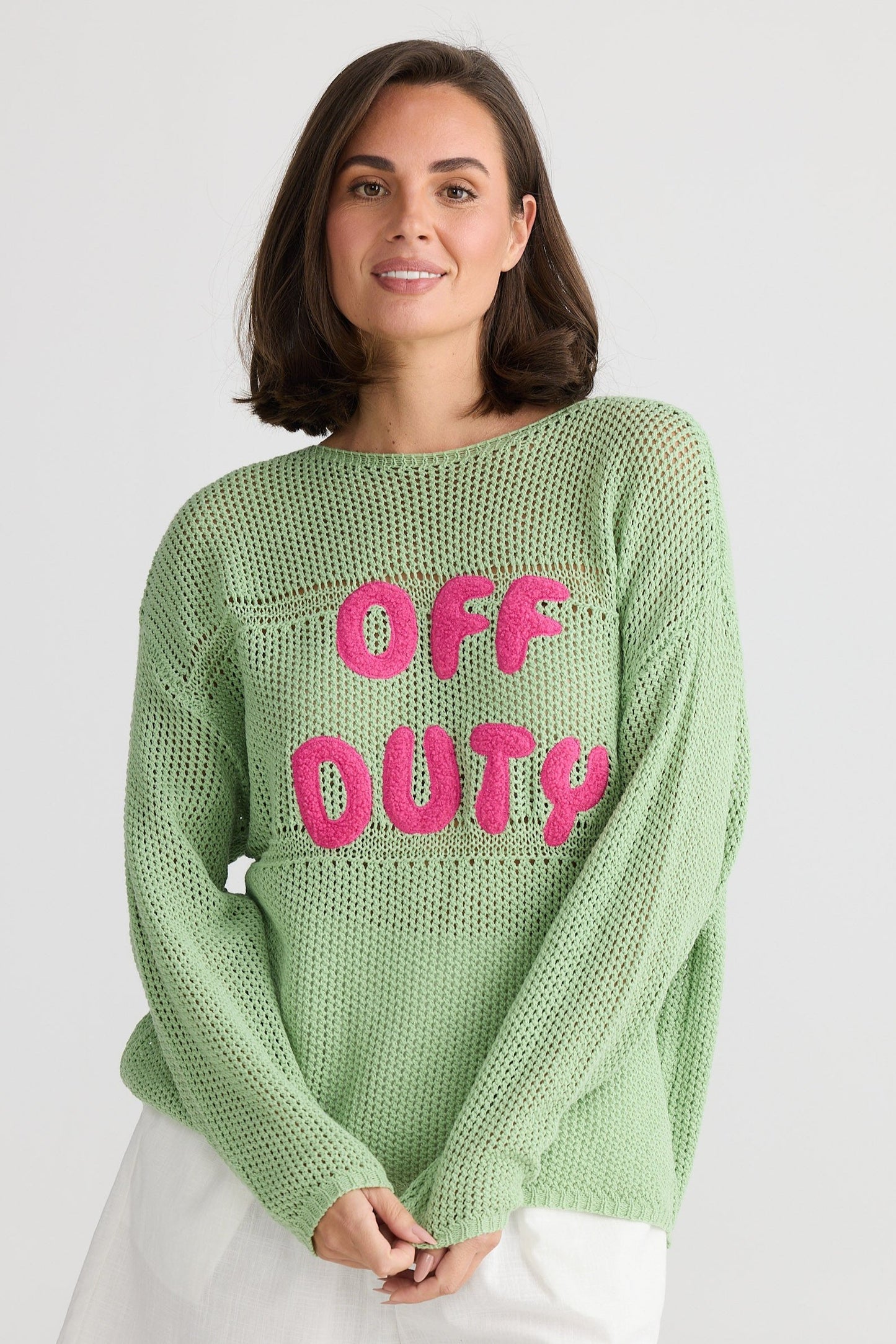 Off Duty Knit - Mint