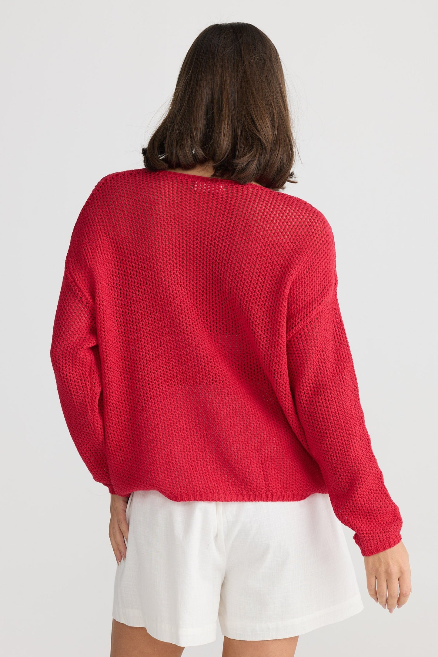 Off Duty Knit - Red