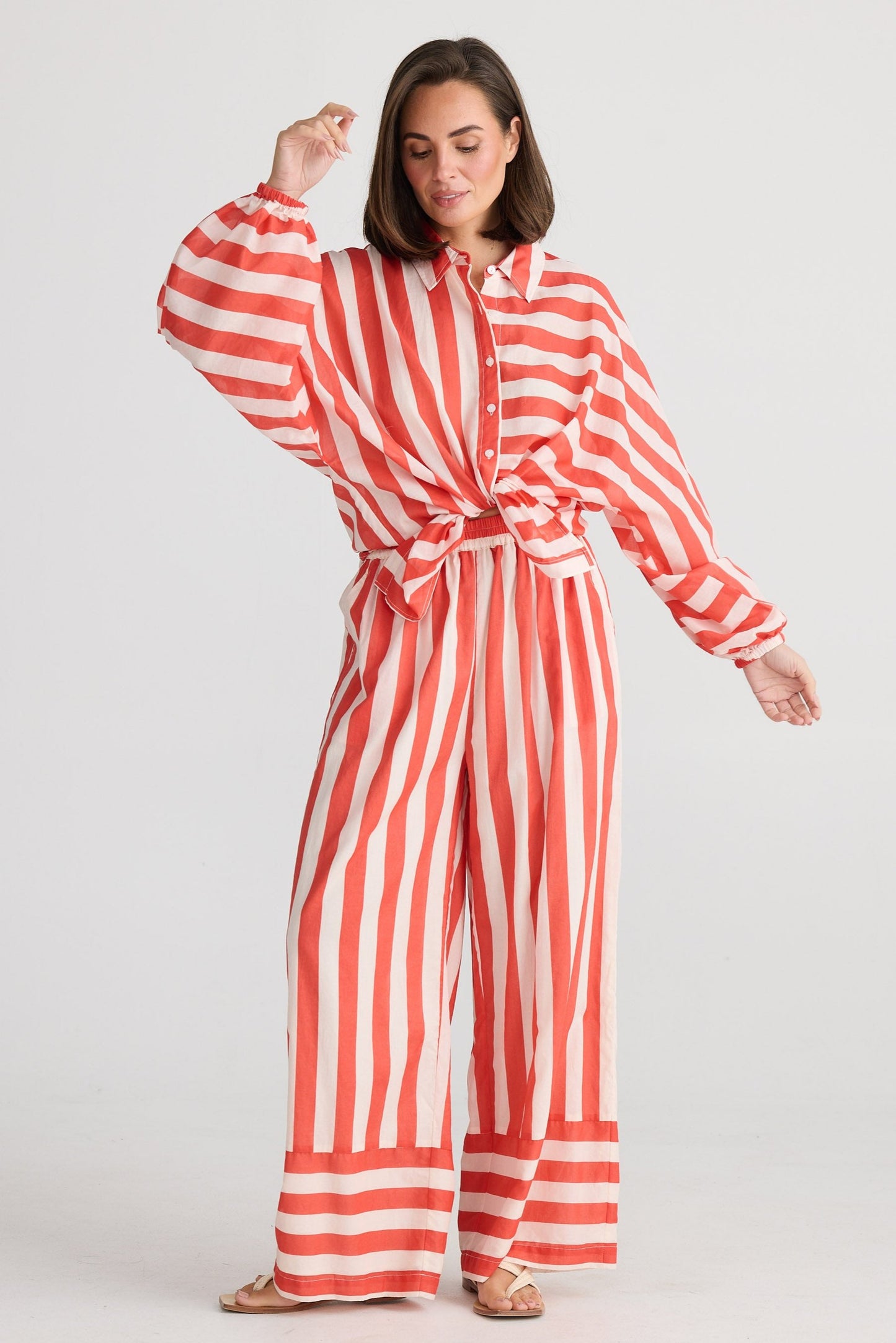 Mariah Pant - Noel Stripe