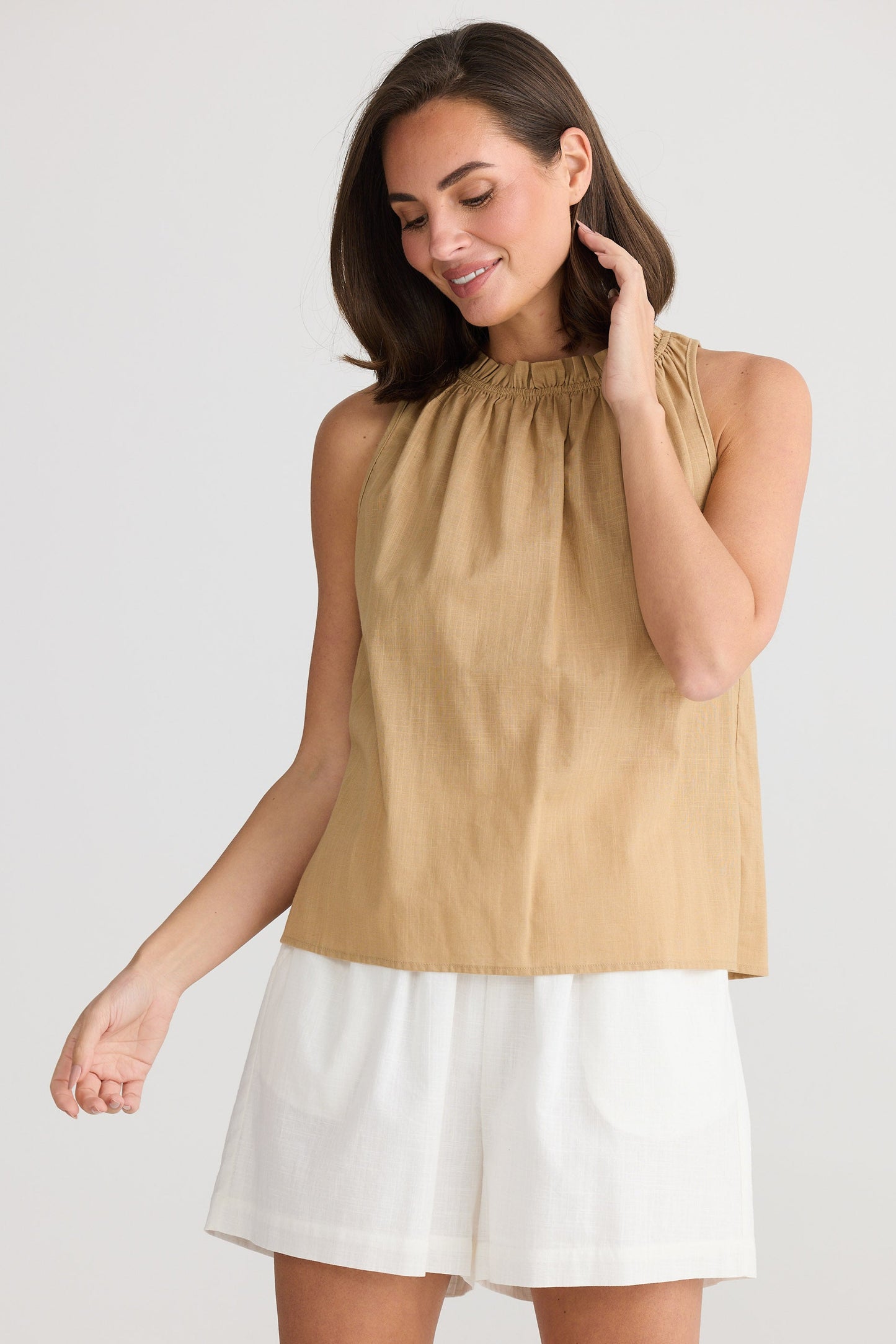 Margot Top - Taupe