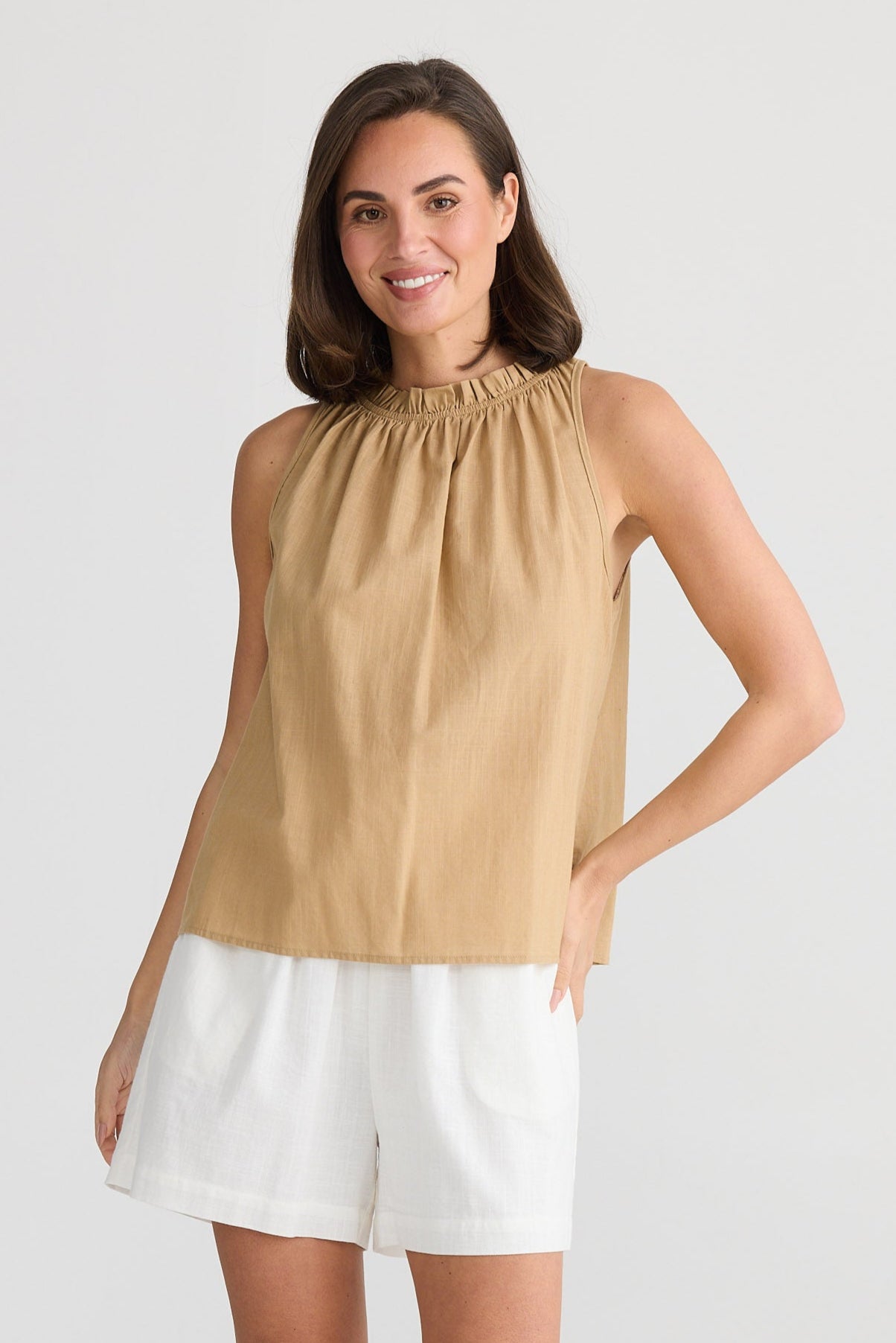 Margot Top - Taupe