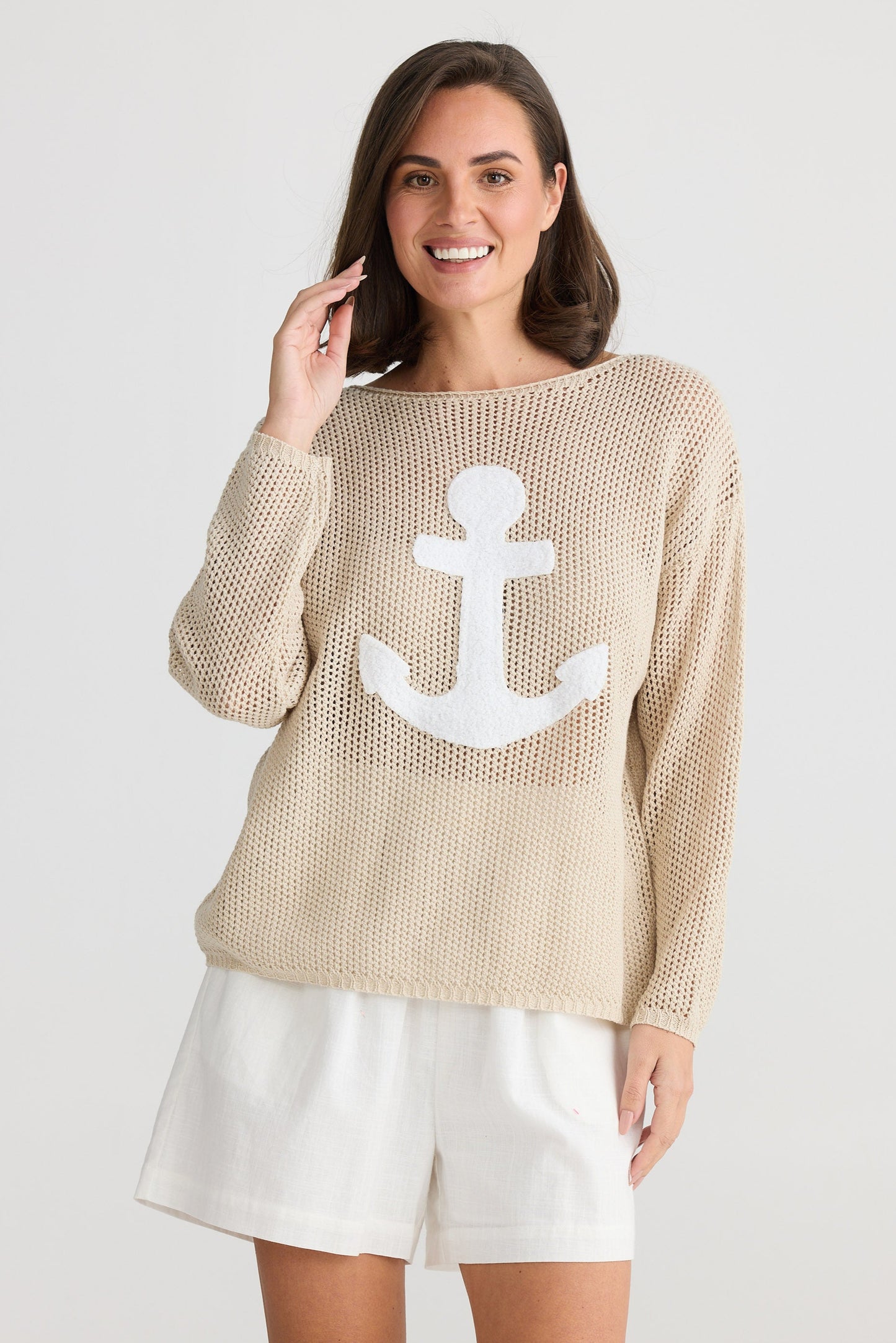 Anchored Knit - Natural