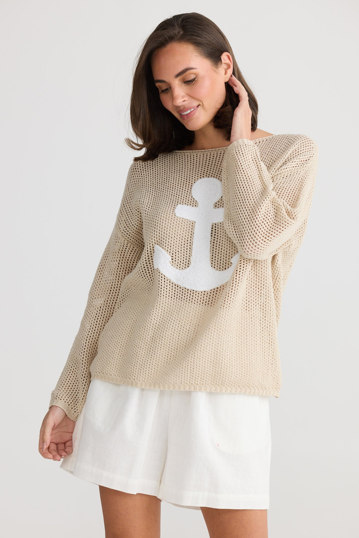 Anchored Knit - Natural