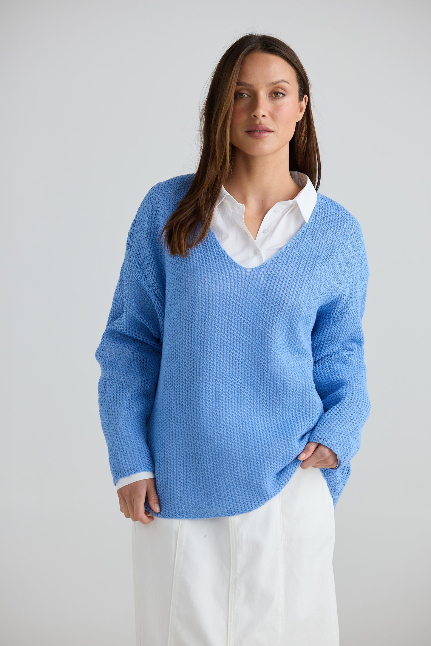 Bora Bora Knit - Cornflower