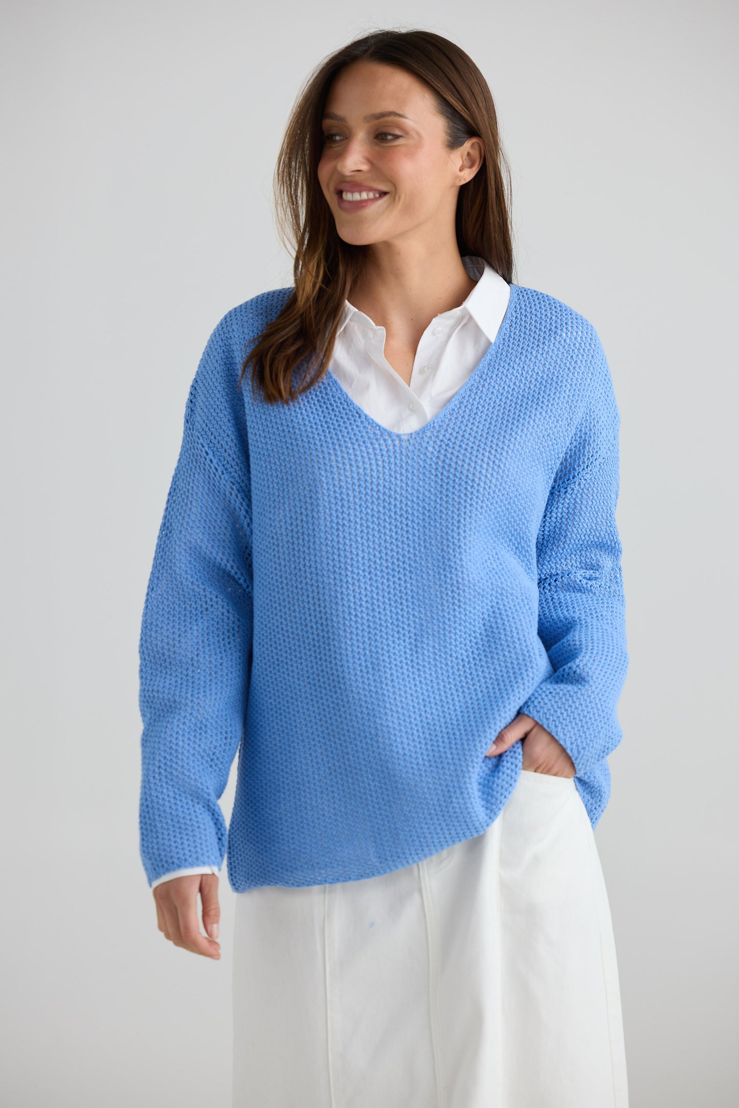 Bora Bora Knit - Cornflower