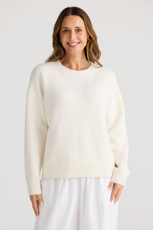 Overboard Knit - Off White