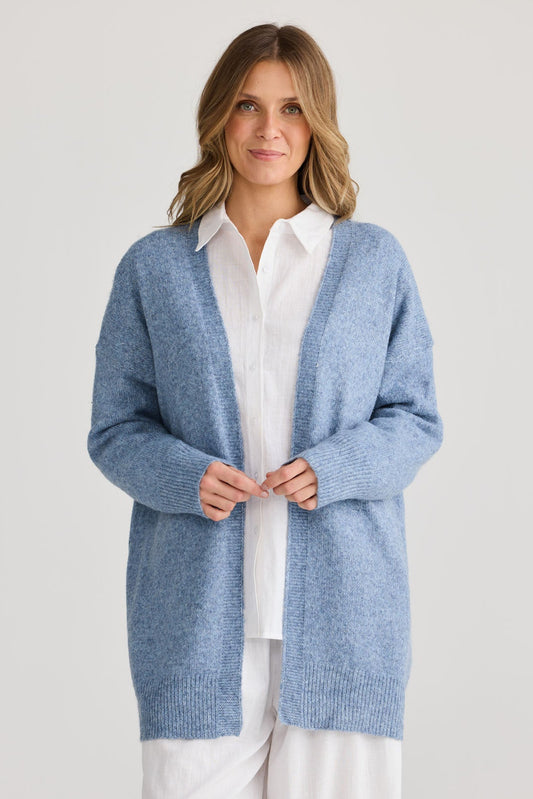 On Deck Cardi - Denim