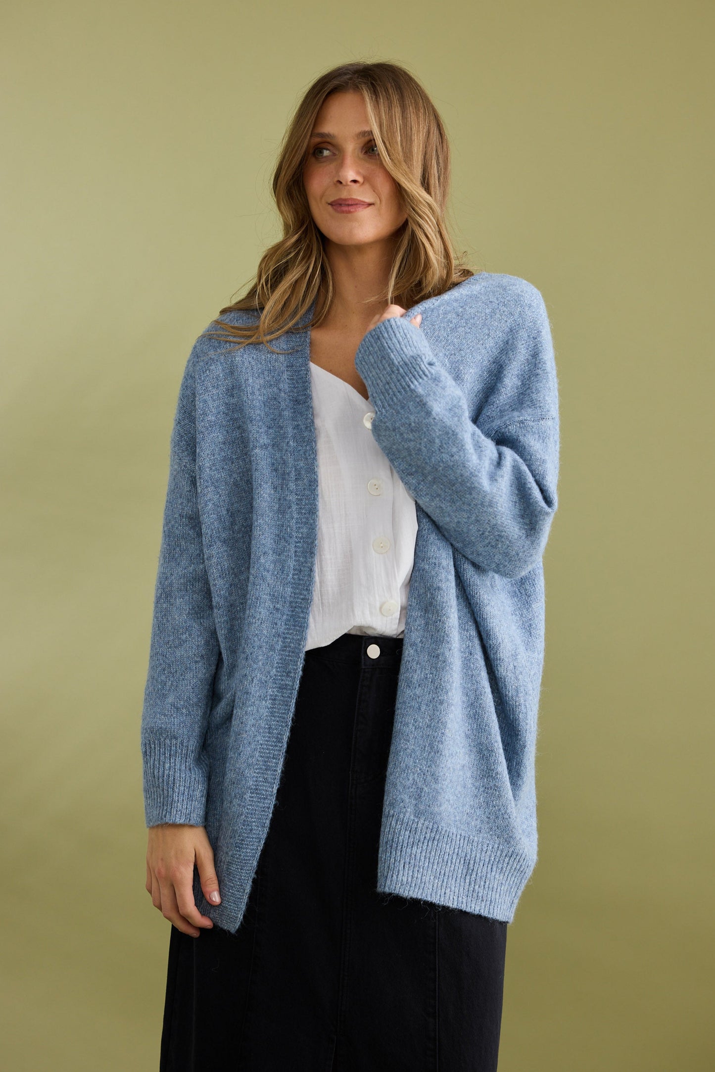 On Deck Cardi - Denim