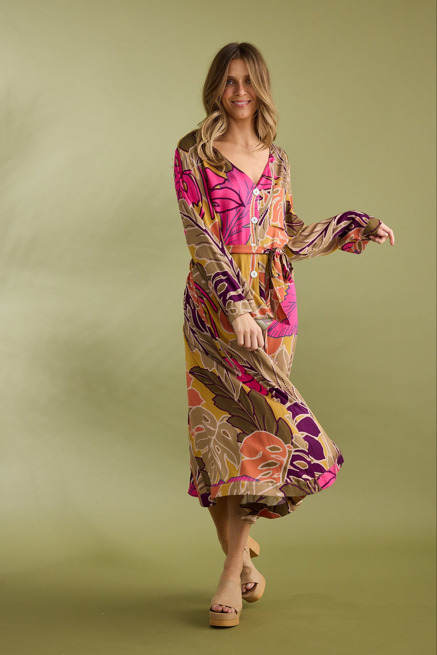 Strand Dress - Tropical Breeze