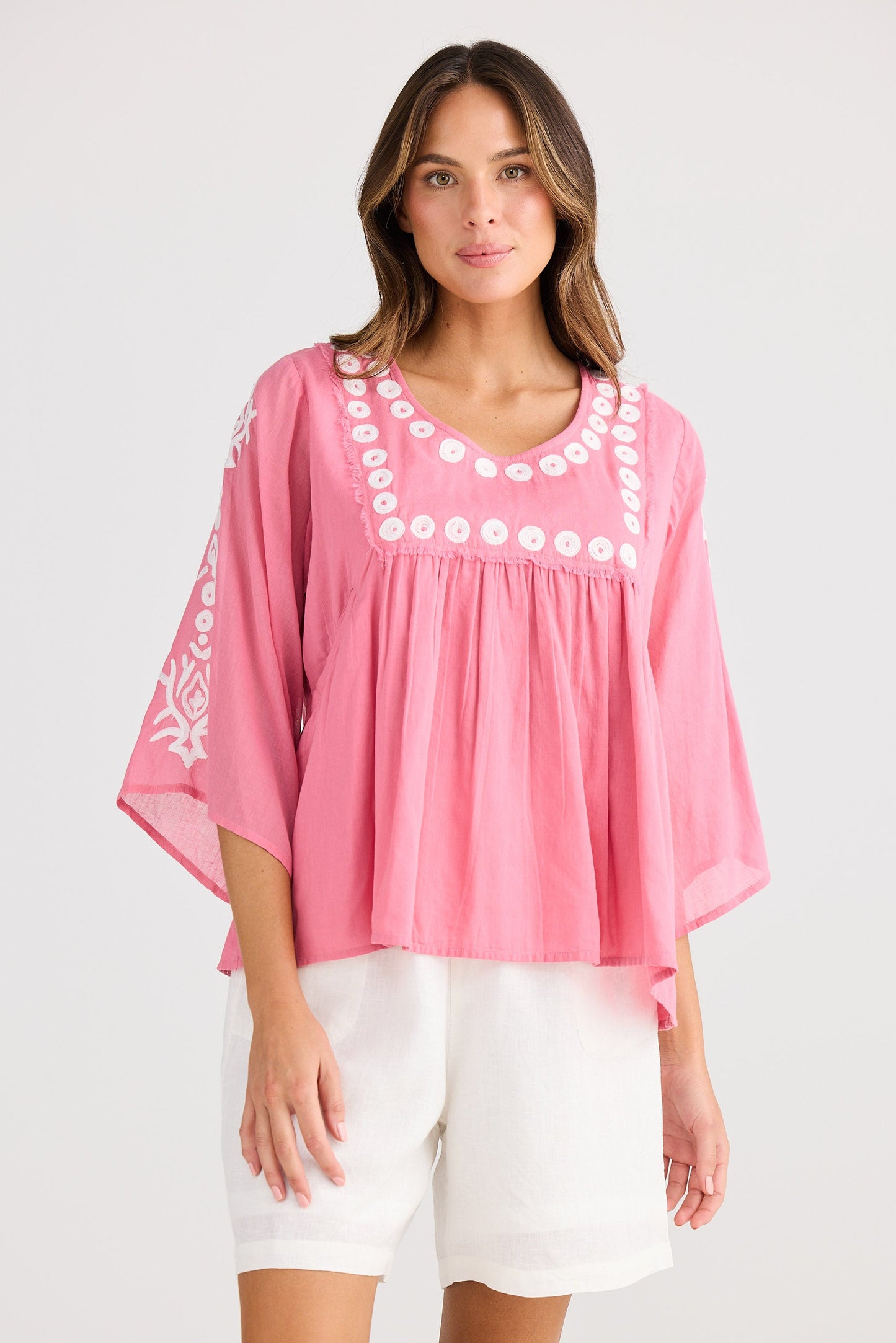 Sun Lounge Top - Cosmo Pink