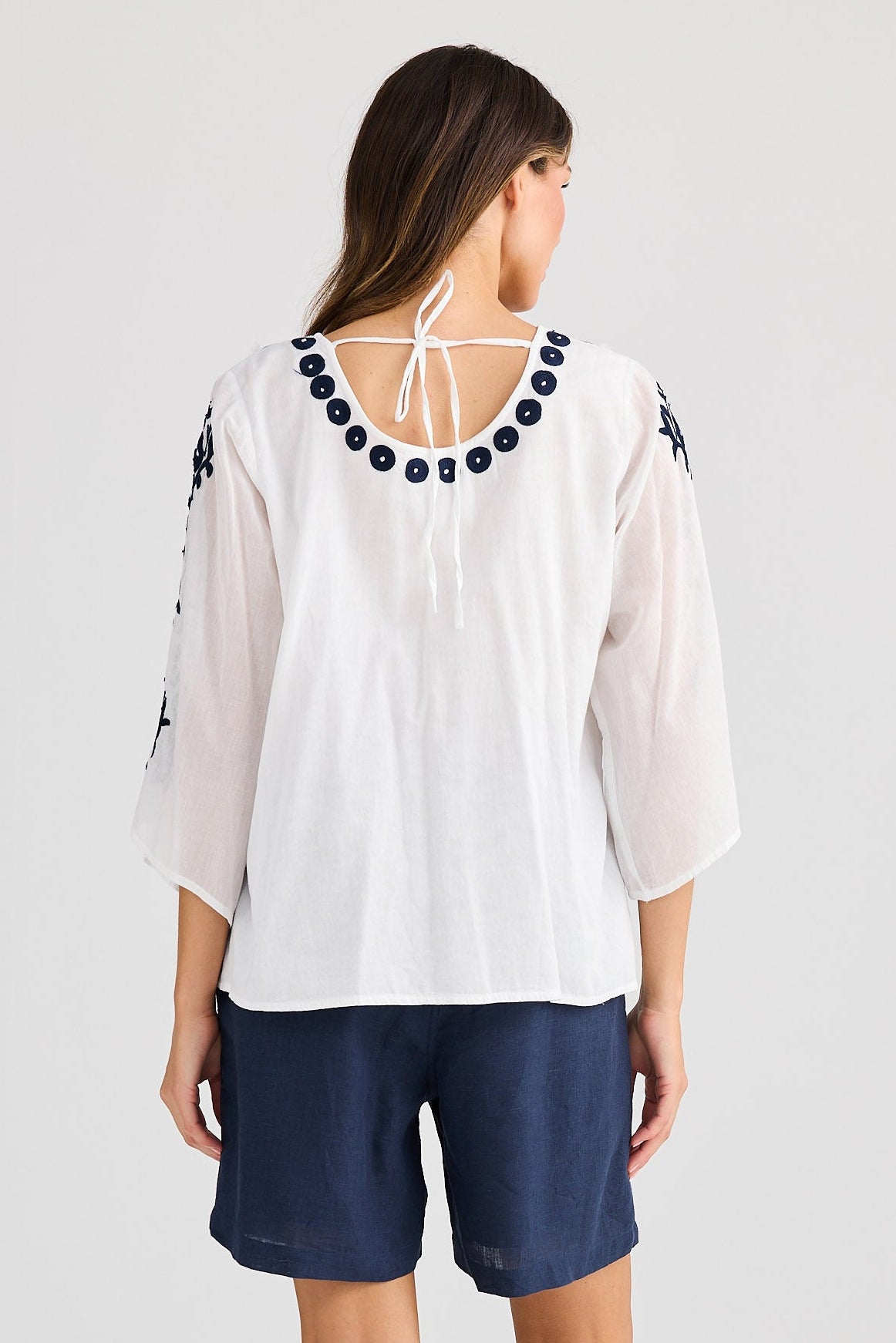 Sun Lounge Top - White