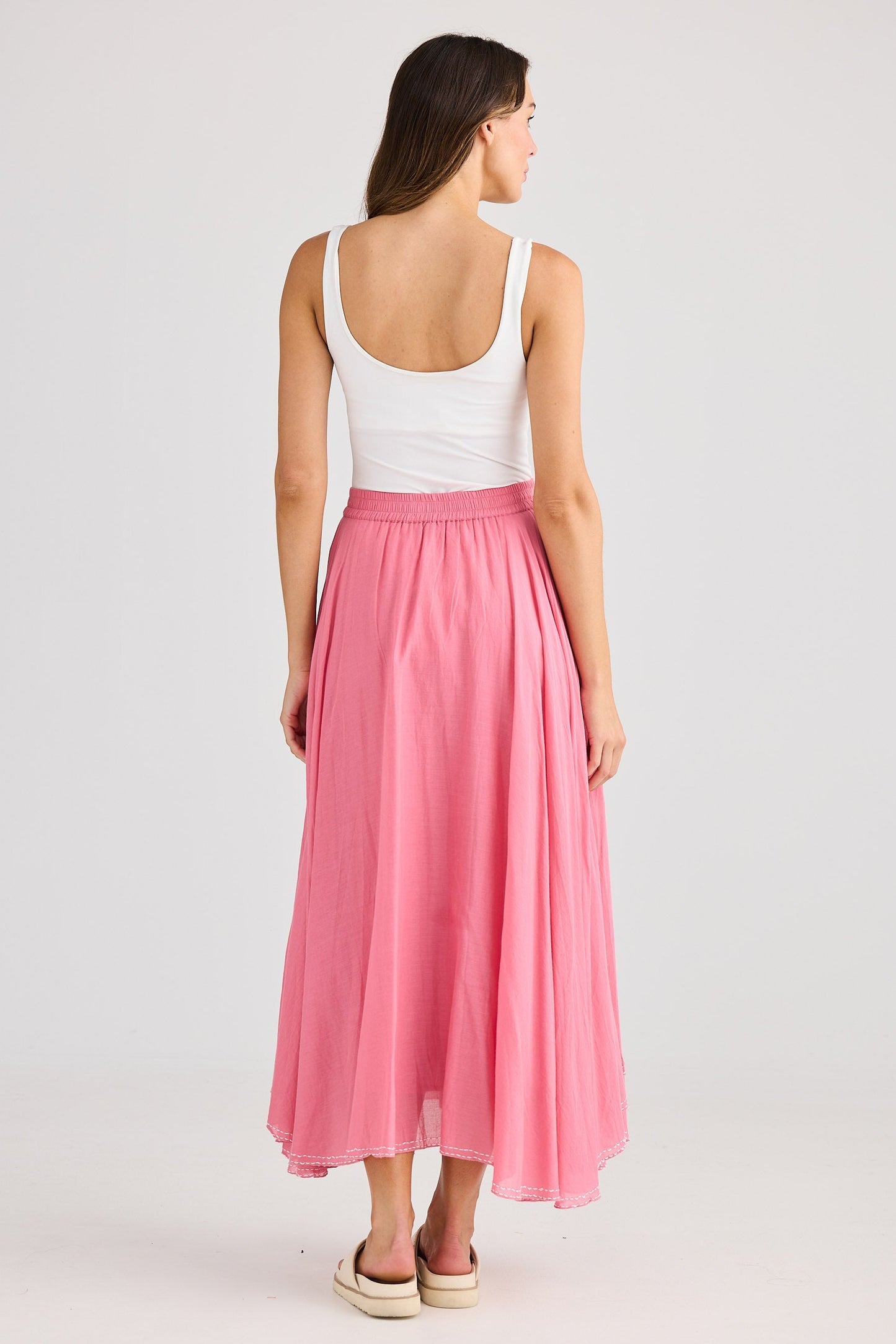Village Skirt - Cosmo Pink
