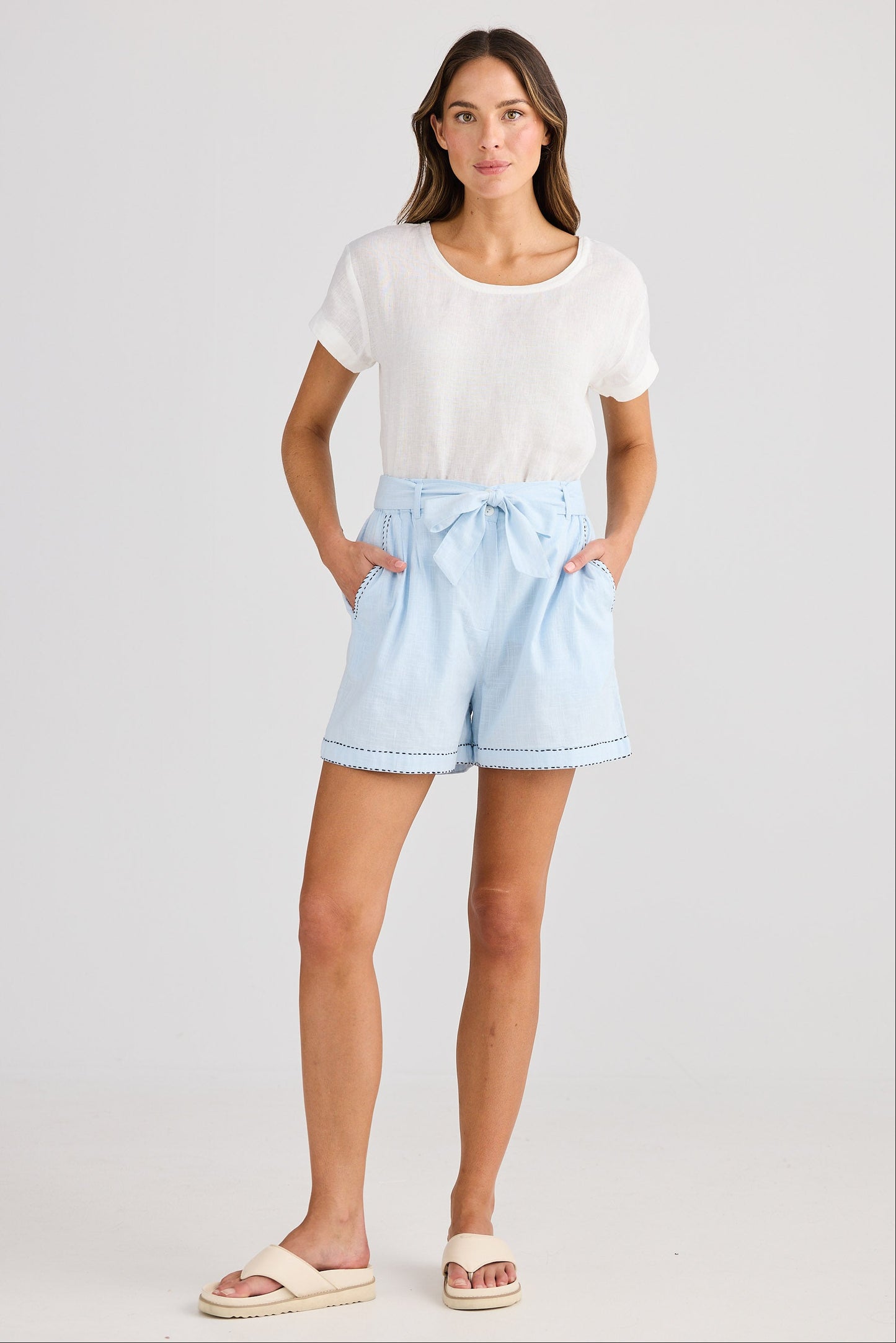 Seaside Shorts - Ice Blue
