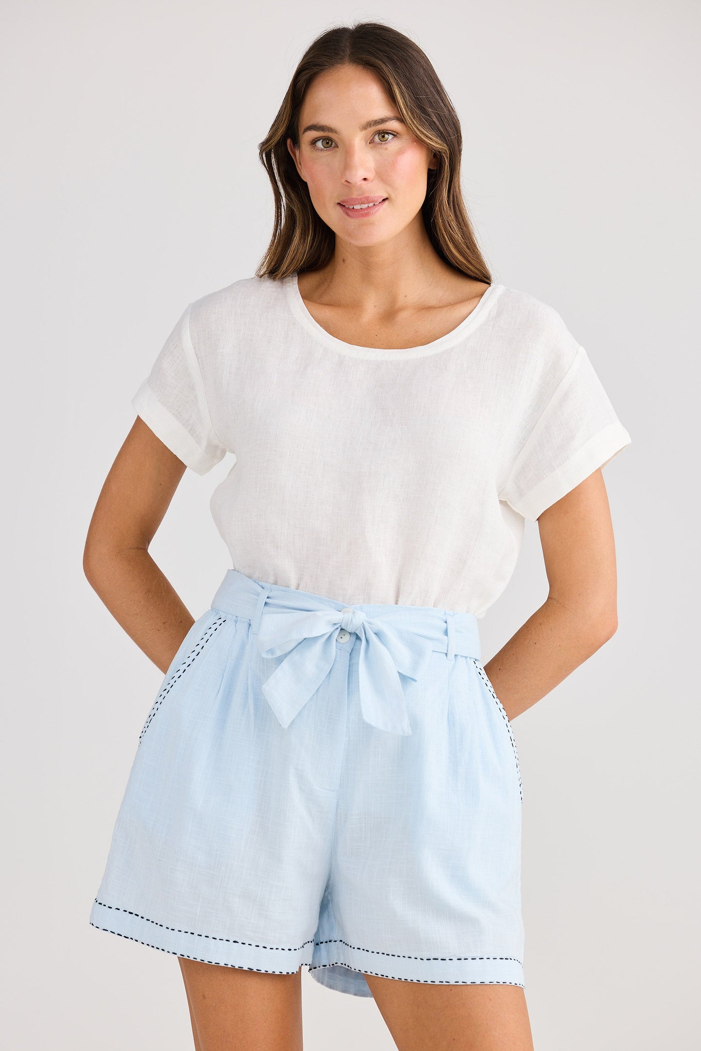 Seaside Shorts - Ice Blue