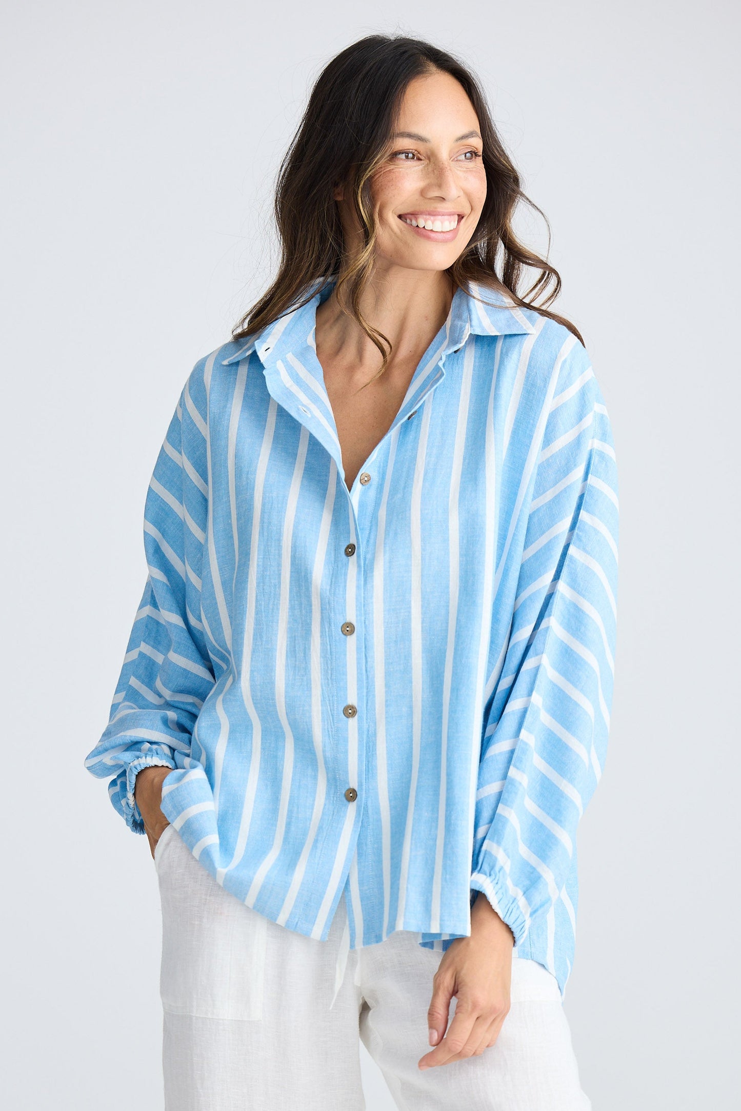 Cliffside Shirt - Jaali Stripe