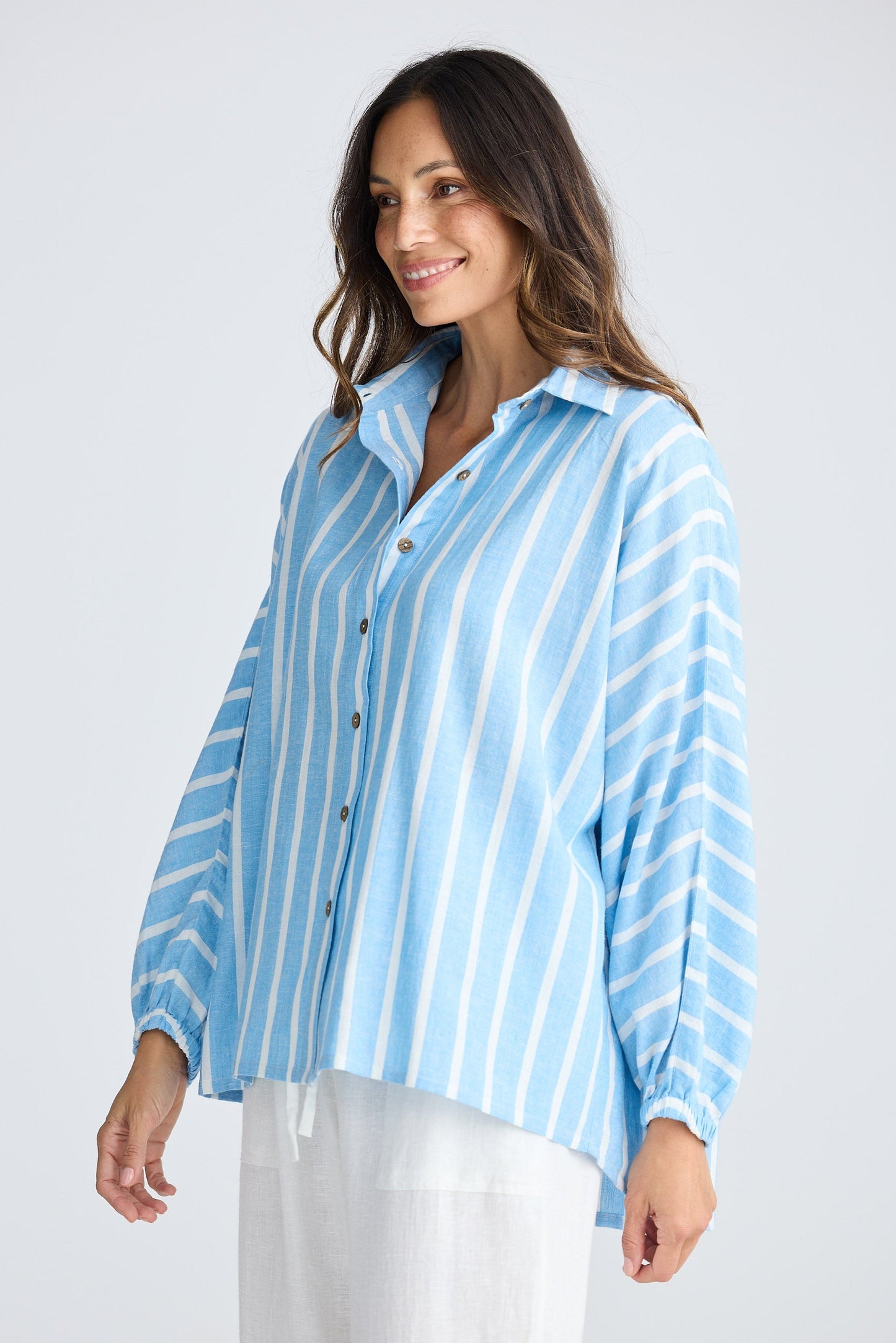 Cliffside Shirt - Jaali Stripe