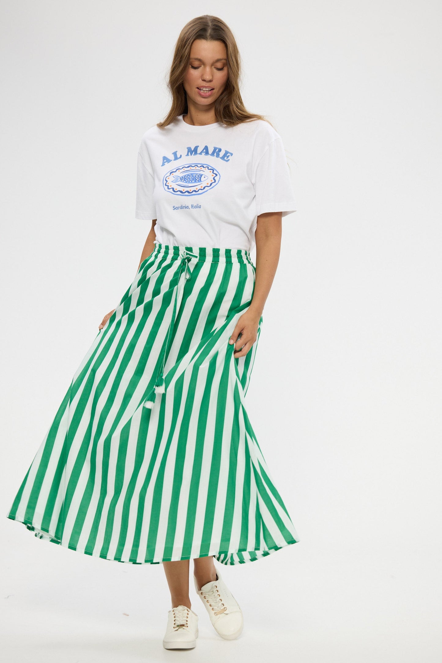 Al Mare Tee - White Al Mare